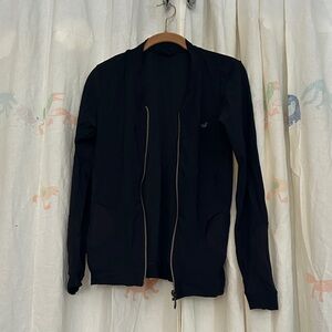 Elegant Black Women's Sports Trainers Jacket M